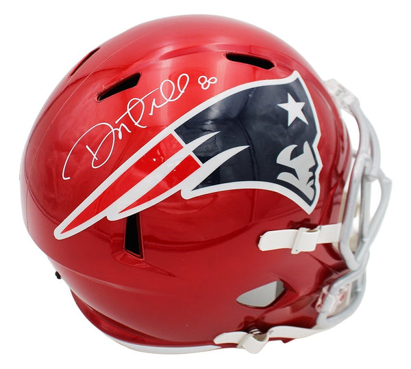 Danny Amendola Signed New England Patriots Speed Full Size Flash NFL Helmet