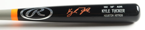 Kyle Tucker Signed Rawlings Player Model Bat (Beckett) Chicago Cubs All Star O.F