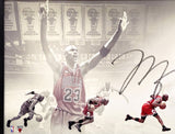 Michael Jordan Autographed Framed 20x46 The Show Poster Bulls Last Shot UDA Holo