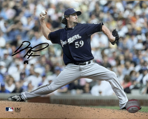 DERRICK TURNBOW Signed 8x10 Photo #4 - Milwaukee Brewers MLB - AUTO