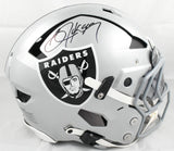 Bo Jackson Autographed Las Vegas Raiders F/S Axiom Helmet - Beckett W Hologram