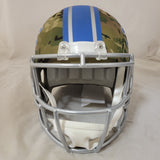 AIDAN HUTCHINSON SIGNED DETROIT LIONS F/S CAMO SPEED REPLICA HELMET BECKETT