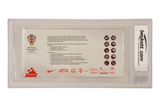Luka Modric Signed 2017 Record 100th Croatia Game Match Ticket - BGS Authentic