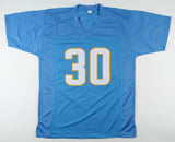 Austin Ekeler Signed Chargers Jersey (PSA COA) Los Angeles #1 Running Back