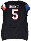 PATRICK MAHOMES SIGNED TEXAS TECH #5 UNDER ARMOUR TEAM ISSUED JERSEY - 1ST START
