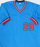 Twins Hall of Famer ROD CAREW Signed Custom Replica MInnesota Jersey AUTO JSA