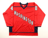 Logan Thompson Signed Washington Capitals Jersey (JSA) Caps #1 Goaltender