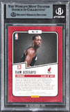 Heat Bam Adebayo Signed 2017 Hoops Class Of 2017 #14 Rookie Card BAS Slabbed