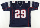 LeGarrette Blount Signed New England Patriots Jersey Inscribd 2xSB Champ/Beckett
