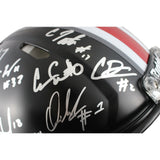 2024 Ohio State Buckeyes Team Signed Pro Helmet Natl Champs 20 Sig Beckett 50049