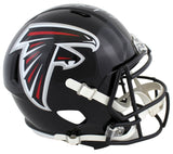 Falcons Michael Vick Signed 2003-19 TB Full Size Speed Rep Helmet JSA Witness