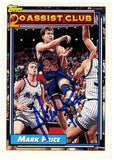 Mark Price Autographed/Signed 1992-1993 Topps #218 Trading Card Beckett 52546