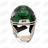 BREECE HALL SIGNED NEW YORK JETS SPEEDFLEX AUTHENTIC HELMET BECKETT QR