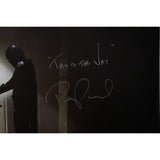Pedro Pascal Autographed Mandalorian 36x48 Canvas This is The Way Beckett 56605