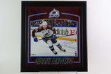 Gabe Landeskog Autographed 16x20 Action Shot Deluxe Framed Fanatics & JSA COA
