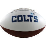 Edgerrin James Autographed Indianapolis Colts Logo Football HOF Beckett 54299