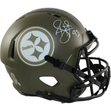 Troy Polamalu Autographed Pittsburgh Steelers F/S 22 STS Helmet Beckett 56199
