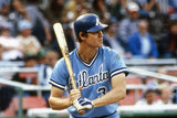 Dale Murphy Signed Atlanta Braves Powder Blue Jersey (PSA COA) 2xNL MVP OF