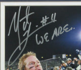 Matt McGloin PSU Signed/Inscribed "WE ARE ..." 8x10 Photo Framed JSA 145912