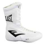 Muhammad Ali Signed White Everlast Boxing Shoe Size 11.5 Auto 10! PSA #4A54355