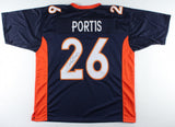 Clinton Portis Signed Denver Broncos Home Jersey (JSA) 2xPro Bowl Running Back