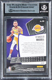 Lakers D'Angelo Russell Signed 2023 Panini Revolution Astro #80 Card BAS Slabbed