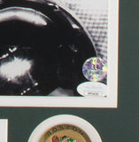 Larry Bird Signed Framed 16x20 Boston Celtics Celebration Photo JSA