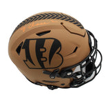 Ja'Marr Chase Signed Cincinnati Bengals Speed Flex Authentic STS 2 NFL Helmet