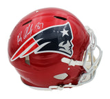 Rob Gronkowski Signed New England Patriots Speed Authentic Flash NFL Helmet
