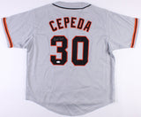 Orlando Cepeda Signed Giants Jersey (JSA COA) 11 x All Star / Hall of Fame 1999