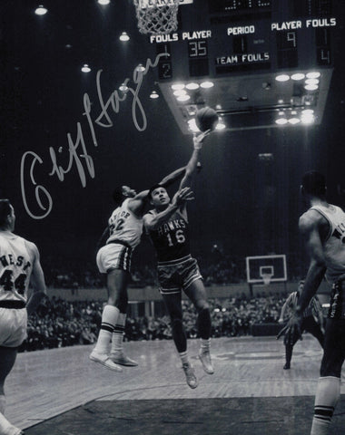 Cliff Hagan Autographed Signed 8x10 Photo St. Louis Hawks SKU #244793