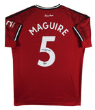 Manchester United Harry Maguire Authentic Signed Red Adidas Jersey BAS #BB94489