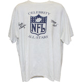 Randy Gradishar Signed Broncos Celebrity All-Stars 2XL White Shirt Beckett 52852