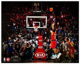 TRAE YOUNG Autographed Atlanta Hawks "3 Ball" 16 x 20 Photo PANINI LE 111