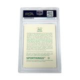 Pele Signed 2008 Sport Kings Gum #64 - PSA Autograph 10