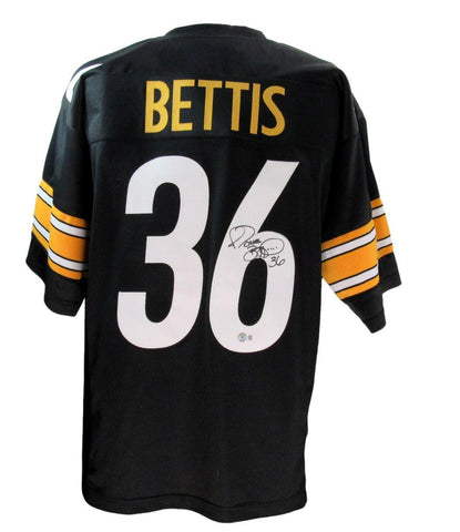 Jerome Bettis HOF Autographed Custom Football Jersey Steelers Beckett 181128
