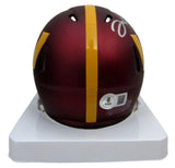 Jacory Croskey Merritt Signed/Auto Commanders Mini Helmet Beckett 204884