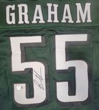 BRANDON GRAHAM SIGNED PRO STYLE CUSTOM XL JERSEY WITH BECKETT QR COA