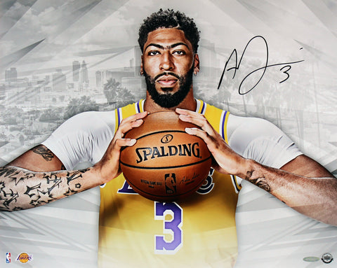 Lakers Anthony Davis Authentic Signed 16x20 A New Era Photo UDA #BAM116224