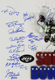 Joe Namath, Don Maynard Signed NY Jets Unframed 16x20 '68 SB Photo - 25 Sig