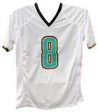 Mark Brunell Autographed/Signed Pro Style White XL Jersey BAS 40271