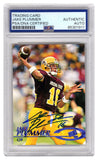 Jake Plummer Signed 1997 Press Pass Rookie Football Card #6 w/Snake (PSA/DNA)