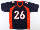 Clinton Portis Signed Denver Broncos Jersey (Schwartz COA) 2xPro Bowl R.B.
