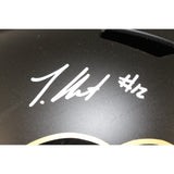 Travis Hunter Autographed Colorado Buffaloes F/S Black Helmet Beckett W 53369
