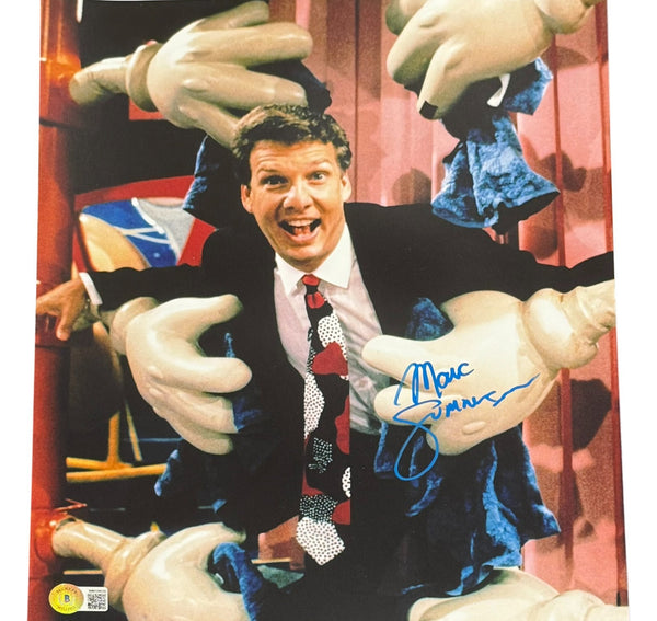 Marc Summers Autographed Nickolodeon Double Dare 11x14 Photo Beckett 54380