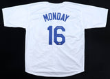Rick Monday Signed Los Angeles Dodgers Jersey Inscribed 1981 W.S Champs /Beckett
