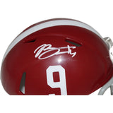 Bryce Young Signed Alabama Crimson Red Mini Helmet Beckett 40663