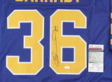 Matthew Barnaby Signed Buffalo Sabres Jersey (JSA COA) NHL Career 1992-2007