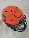 BRIAN URLACHER "HOF 18" SIGNED CHICAGO BEARS RAVE SPEEDFLEX HELMET BECKETT