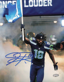 Sidney Rice Autographed Signed 8x10 Photo Seattle Seahawks MCS Holo #63313